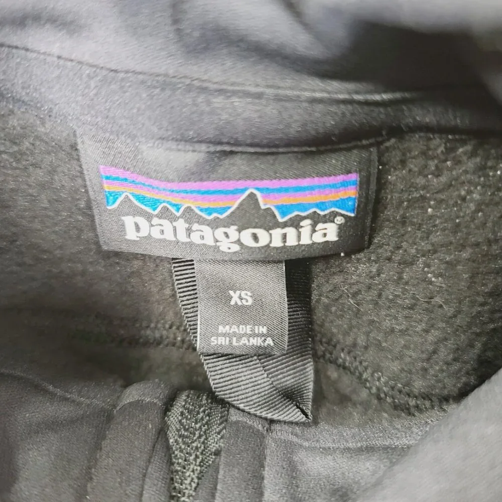 Patagonia Men's Black Better Sweater Sleeveless Insulated Fleece Vest Size XS‎